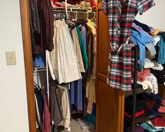 Vintage clothing and modern clothing