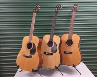 Used Acoustics: Mitchell, Squire, Tacoma