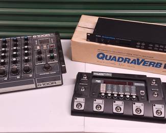 Tapco Mixer (untested) /Alesis Quadraverb (Untested) / Digitech RP500 