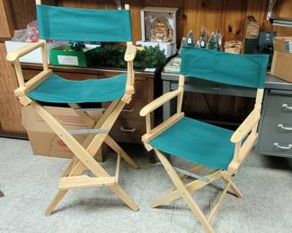 Green Folding Chairs