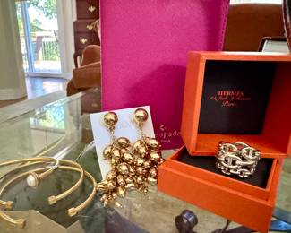 Hermes Sterling - Chaine d'aucre ring- OOFA