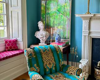 Schumacher Jokhang Tiger Chairs....DIVINE