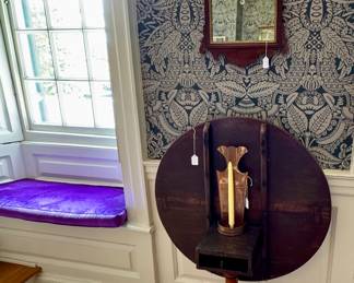 Tilt Top Tea Table, circa 1780, Mahogany. English