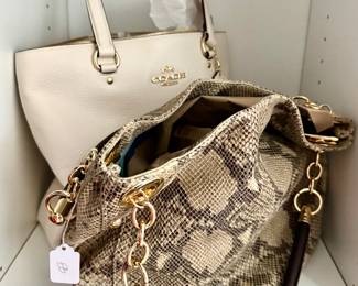 Handbags galore