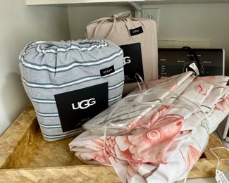 New and like new linens everywhere