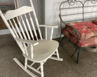 White rocker      Presale $40