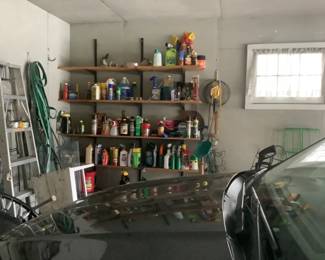 Lots of garage and personal product
