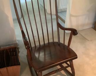 Terrific spindle back rocker…presale $85.