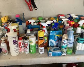 Huge group of bathroom and kitchen products