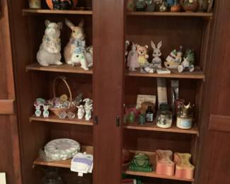 Easter, Halloween,, Thanksgiving decorations plus candles, vases and cards