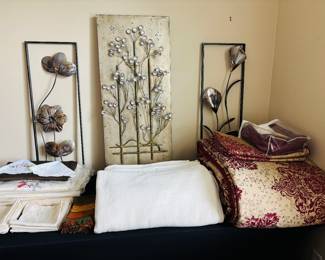 Recycled beer can art.