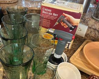 See the torch.  Forget the creme brulee, go for the smokey old fashioned.