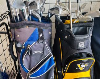 A second set of clubs when the first ones let you down.  And they will my friend.