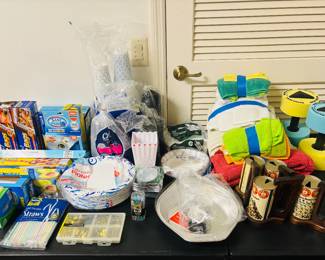 Save the dishwasher from working so hard.  Paper plates.