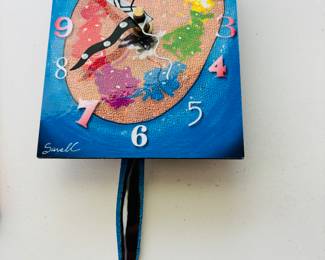 It's not the clock, it's that third martini you had at lunch.