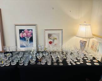 Tale a minute and count what's in your house.  See, I thought so.  Call "Glassware Anonymous" today.