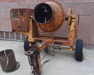 Vintage Cement Mixer