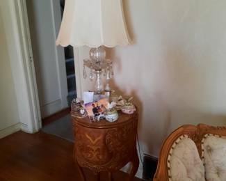 Wooden end table