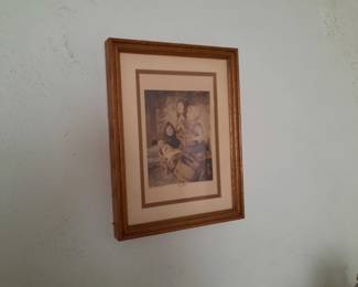 Franz Hanfstaengl lithograph