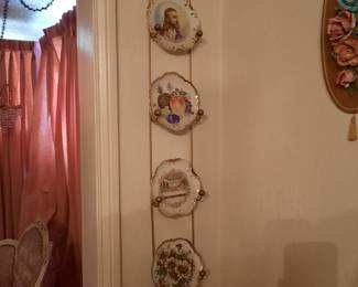 Vintage Hanging Plates