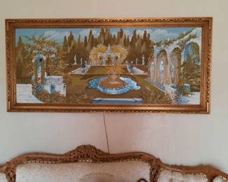 Folger Vintage Painting