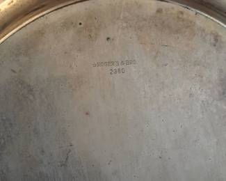 Rogers and Bro 2380 Silver Plated Tray