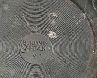 Benjamin and Medwin Cast Iron Skillet