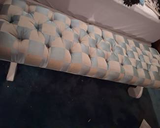 Mid Century Bench with matching chair