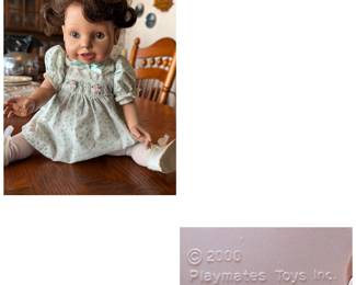 2000 Playmates Toys Inc. interactive  doll access smart response system