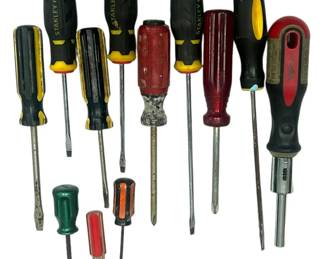 Collection of Mixed Screwdrivers