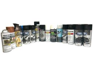 Variety of Spray Paints