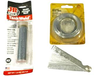 Tank WeldSpool of WireFeeler Gauge