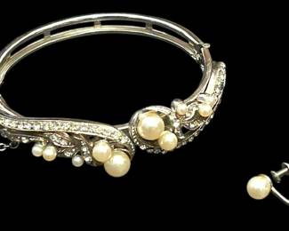 Vintage Art Deco Bangle Bracelet