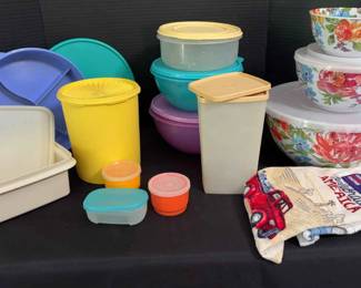 Vintage Tupperware and Nesting Bowls