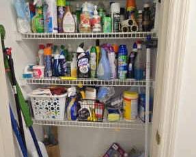 Variety Of Cleaning Supplies