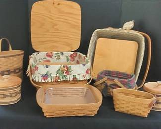 Longaberger And Bradford Baskets