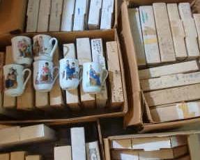 Norman Rockwell Decorative Dishes Mystery Lot
