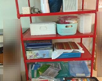 Mystery Craft Lot 01 Shelf, Stencils, Scrapbooking, Misc