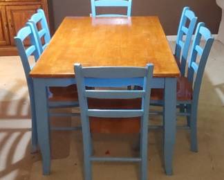 Table With 6 Chairs