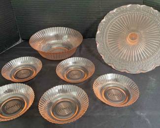 Carnival Glass Serving Pieces