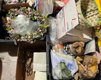 Easter Spring Themed Decor And Crafts Mystery Lot