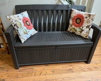 Garden Bench with Storage