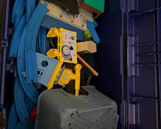 Large set of Thomas the Train sold with tote