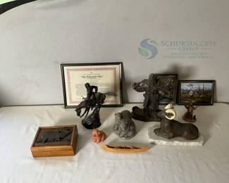 Bronze Sculpture "The Mountain Man" by Frederic Remington, Limited Edition