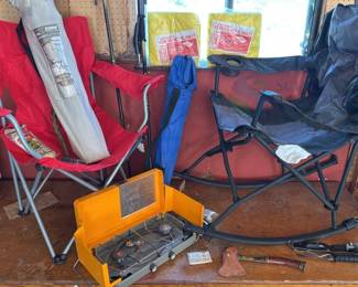 Estwing Axe, 2-Burner Propane Stove 27341, Atumalloy Trekking Poles & More
