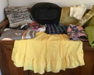 Assorted Textiles and Fabrics, Multiple Colors and Patterns