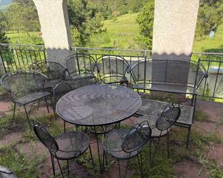 Wrought Iron Patio Set