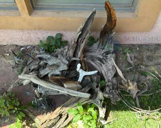 Natural Driftwood Pieces, 38 inches Long, Decorative Crafting Material