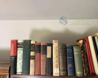 Collection of Books: Domesday Book, Lockheed 1939, Buffalo Bill, A History of Art