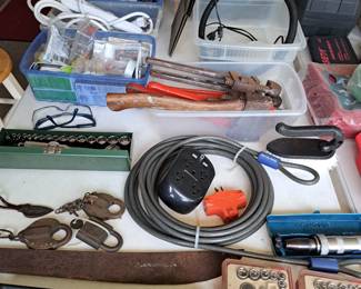 LOCKS, WRENCHES, CABLES, POWER BARS